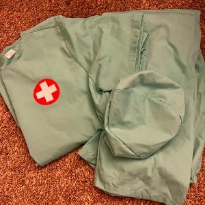 Adult size s/m ER surgeon costume